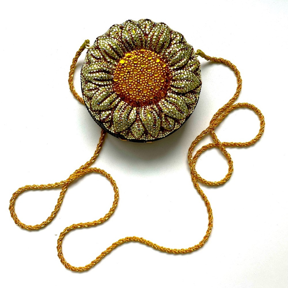 Kathrine Baumann limited edition sunflower clutch